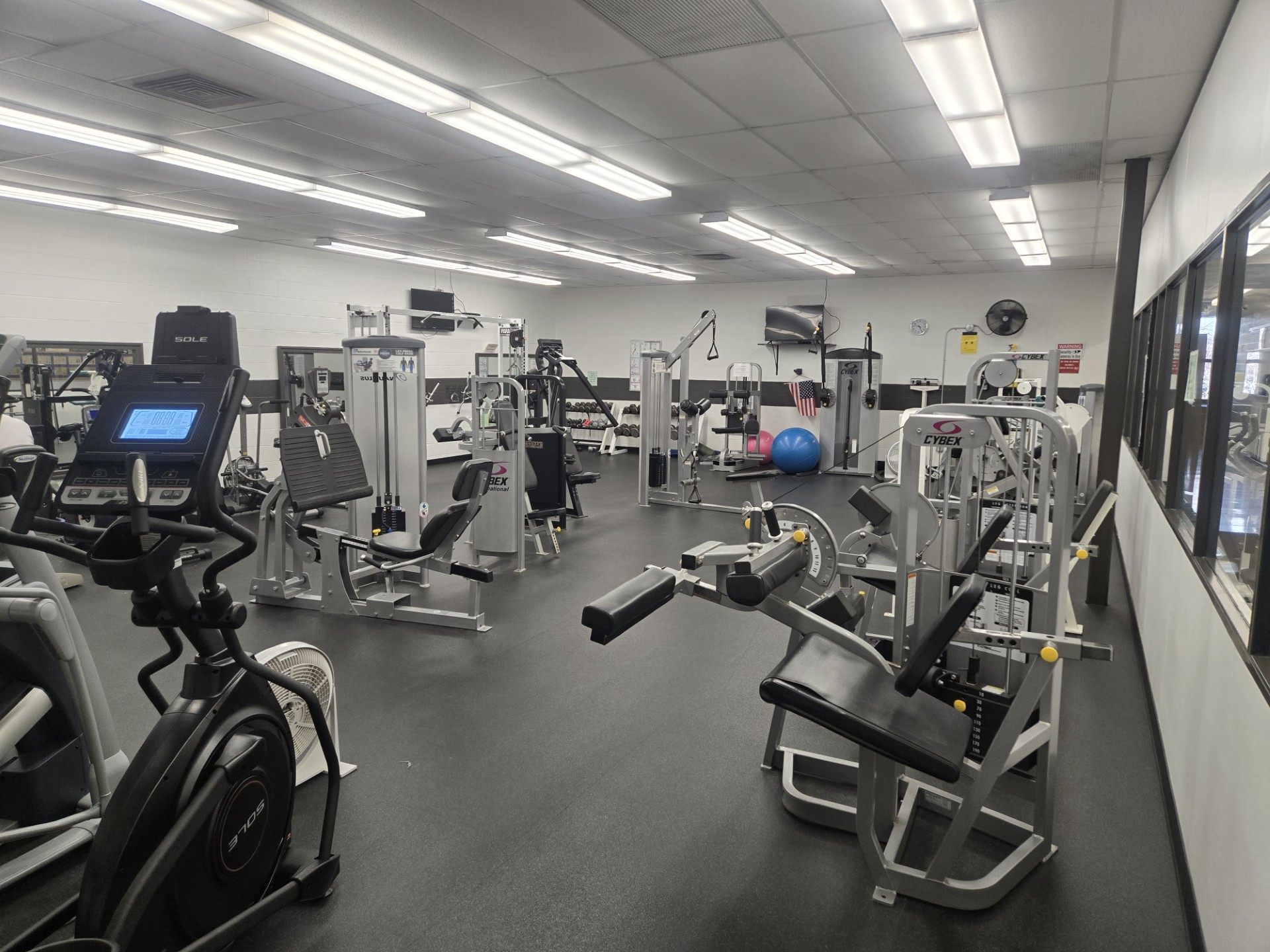 Bay County Community Center Fitness Center Equipment